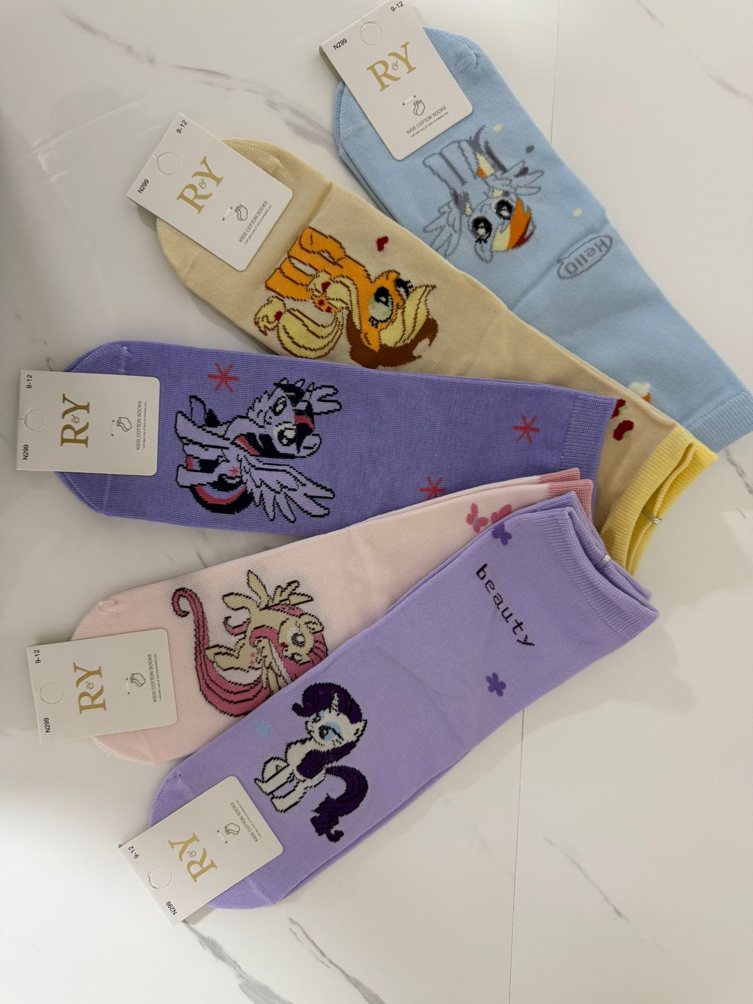 DJEČIJA ŽENSKA ČARAPA - JEDNOROG