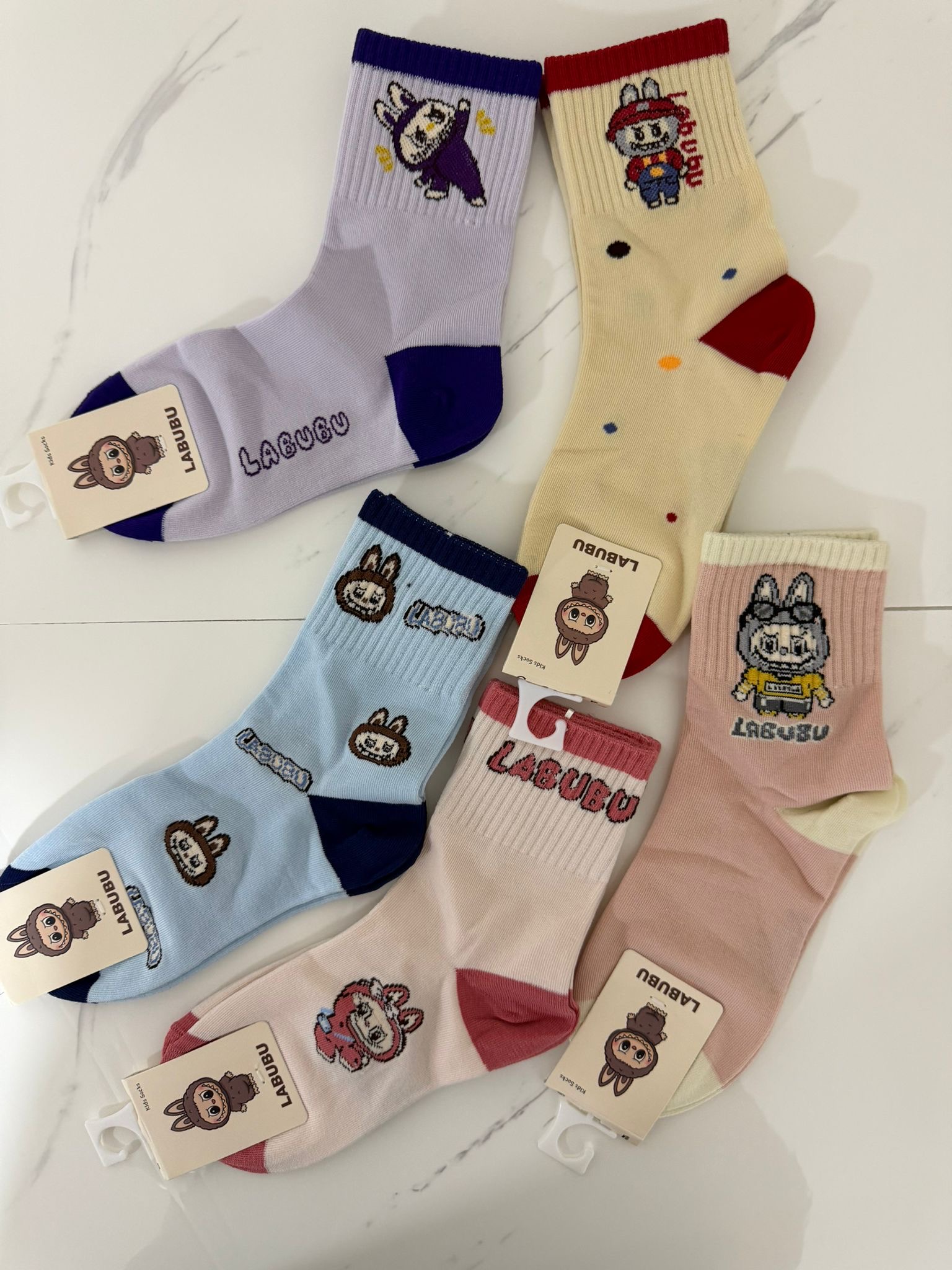 DJEČIJE ŽENSKE ČARAPE - LABUBU